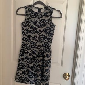 Girls black lace dress